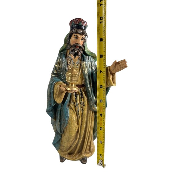 Vintage 1990s O'well Grandeur Noel Nativity King Wise Man Replacement Piece - Picture 7 of 14